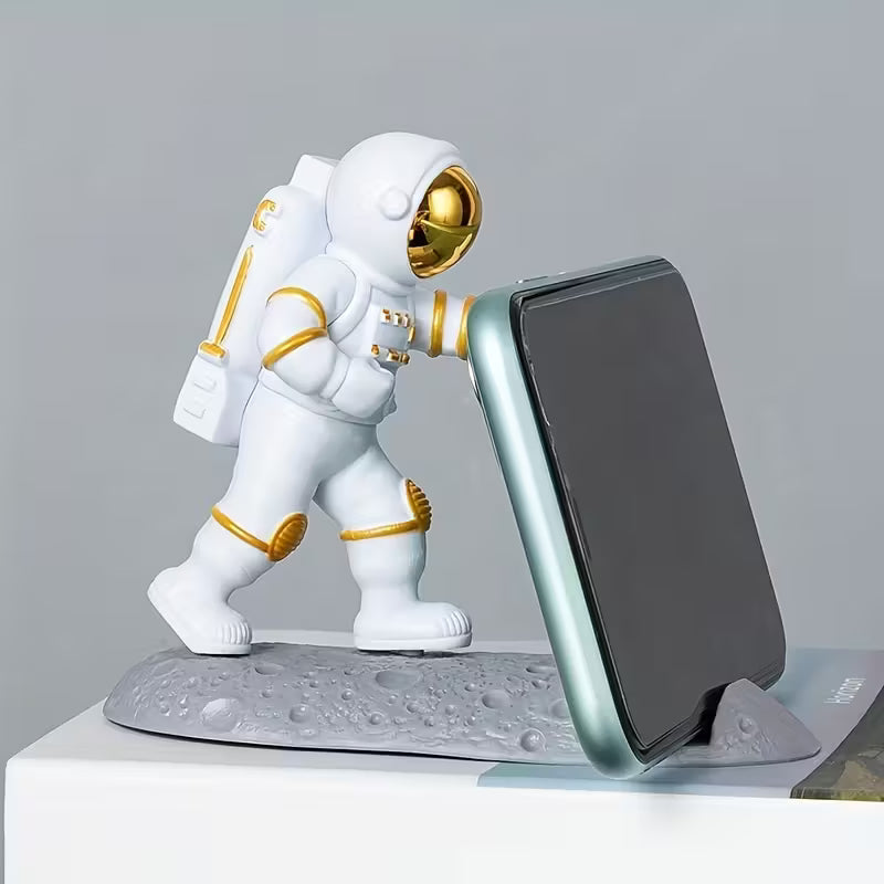 Astronaut Phone Stand | Home or Office Desk Decorative Holder