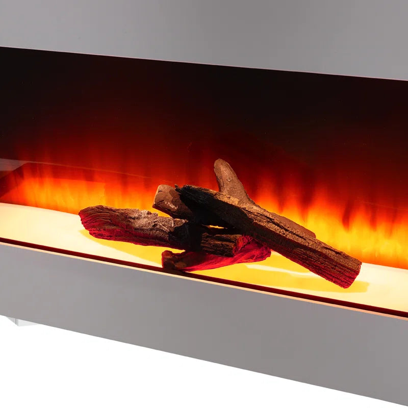 Klingbeil 132Cm W Freestanding Electric Fireplace Mantel