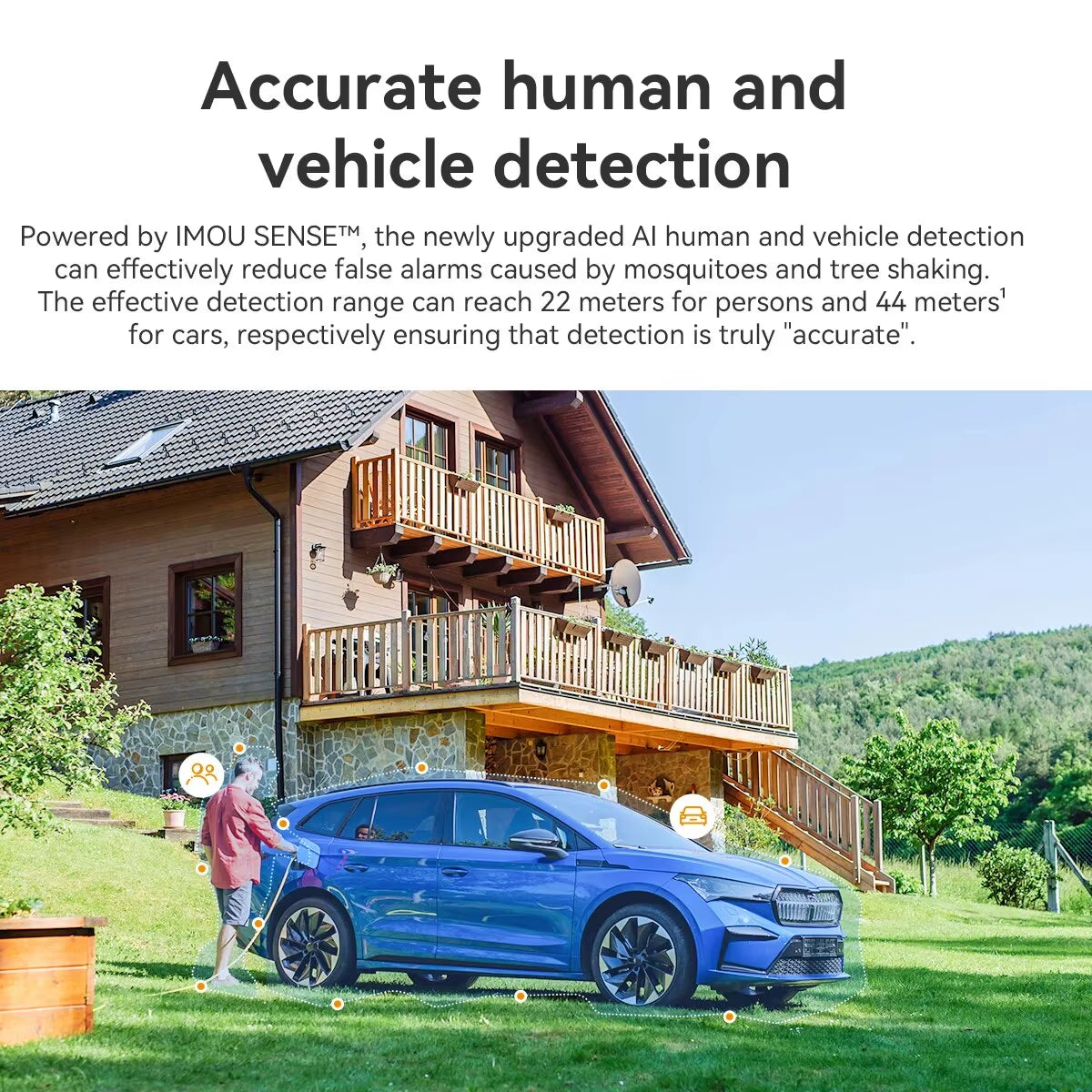 IMOU 10 MP Dual‑Lens Outdoor PTZ Security Camera – AI‑Powered Human & Vehicle Detection, Smart Surveillance for Home & Yard