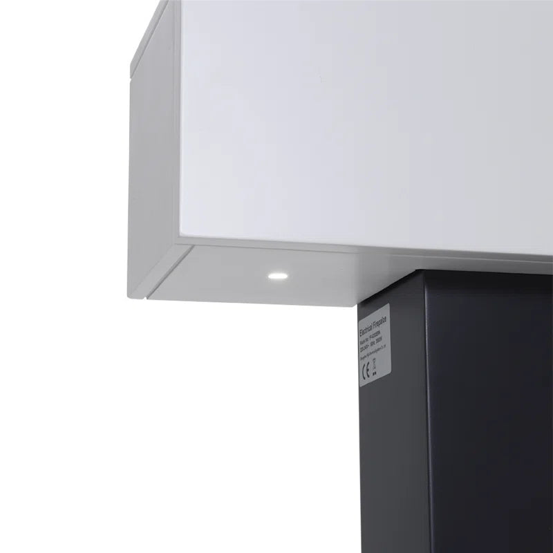 Klingbeil 132Cm W Freestanding Electric Fireplace Mantel