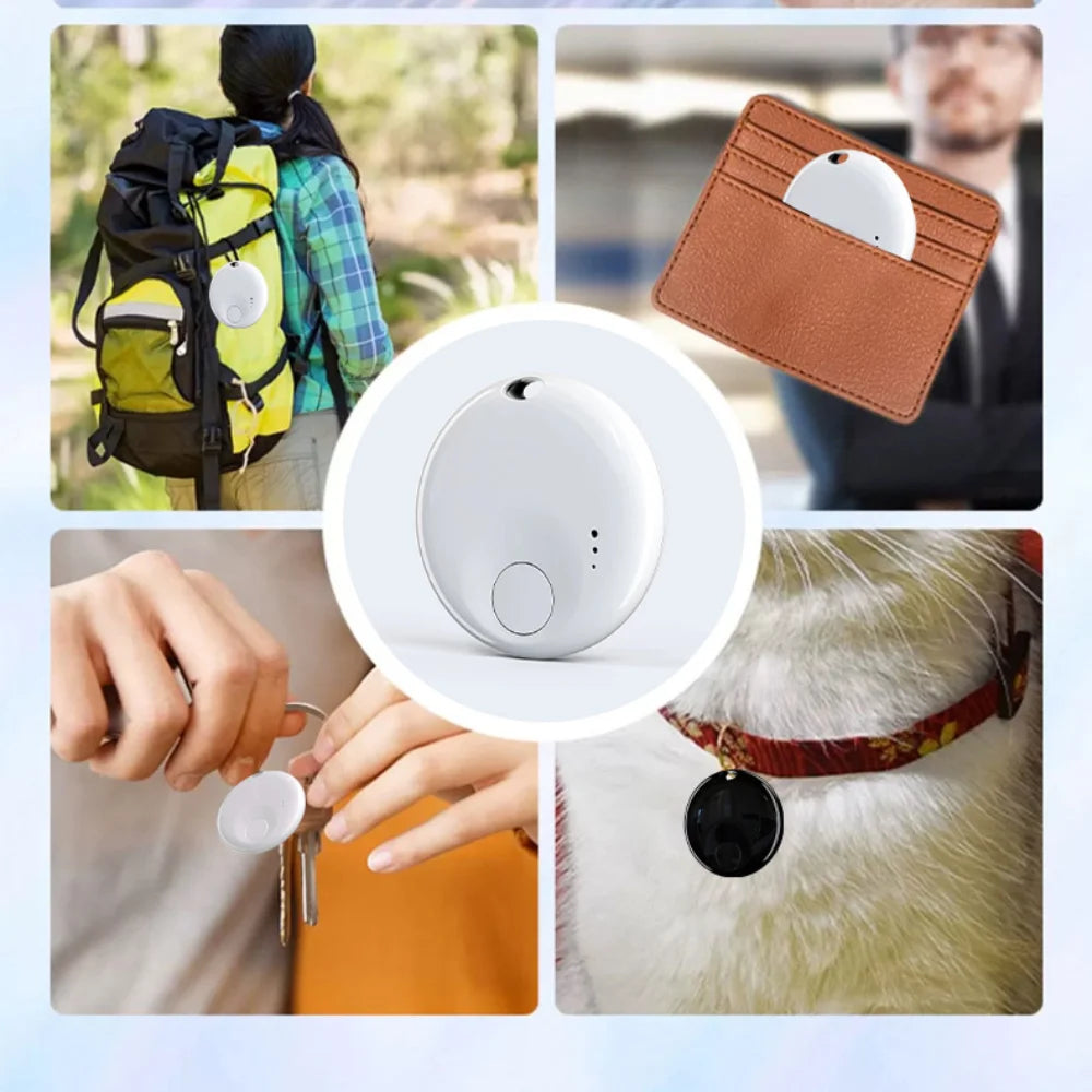 AirTag - IP67 Smart GPS Tracker – MFi‑Certified Bluetooth AirTag Finder with 365‑Day Battery • Pets • Keys • Kids • Car