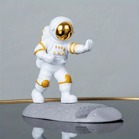 Astronaut Phone Stand | Home or Office Desk Decorative Holder