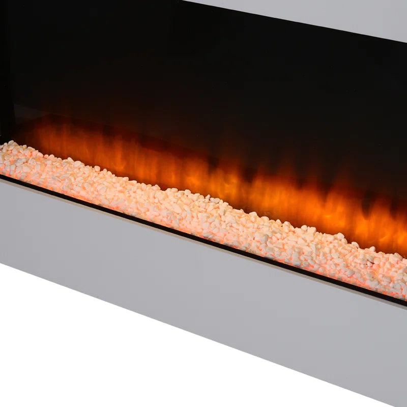 Klingbeil 132Cm W Freestanding Electric Fireplace Mantel