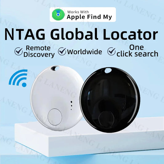 AirTag - IP67 Smart GPS Tracker – MFi‑Certified Bluetooth AirTag Finder with 365‑Day Battery • Pets • Keys • Kids • Car