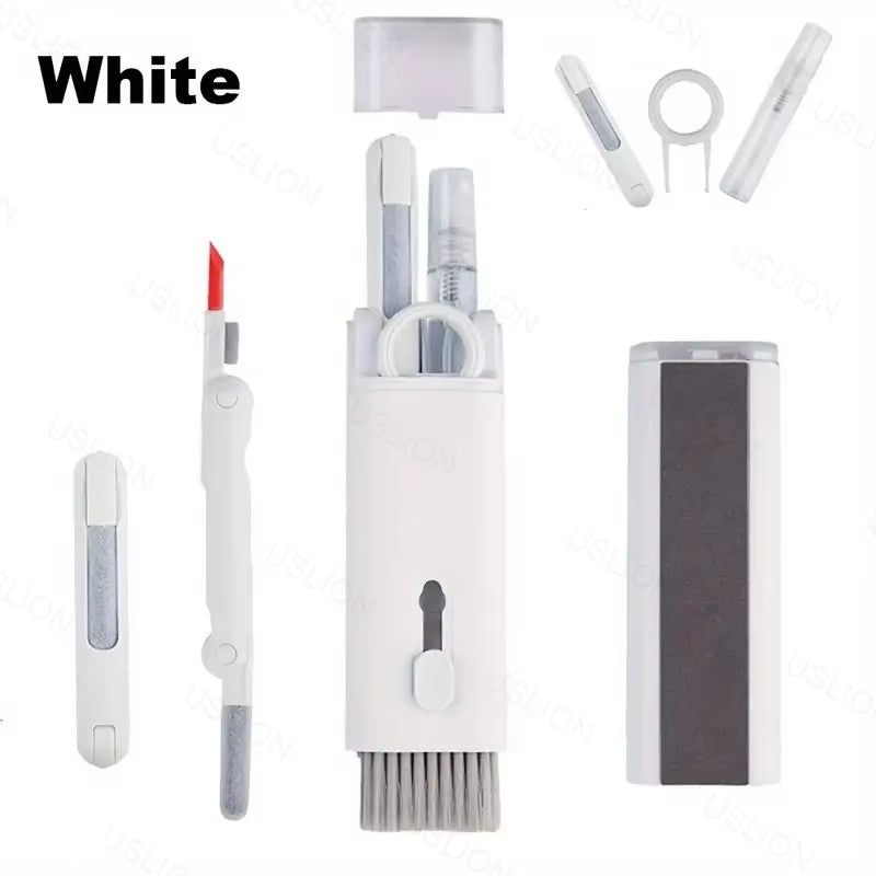 Brush - 20‑in‑1 Portable Multi‑Tool Cleaning Kit – Laptop, Tablet & Phone Keyboard & Earbud Brush