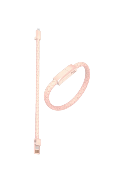 MOL Pink FIERCE+L Bracelet Lightning Cable