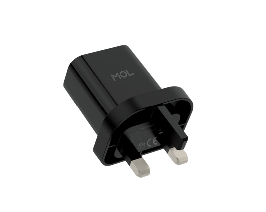 MOL PUSH Micro 2A Fast Wall Charger with a FREE 2A data cable