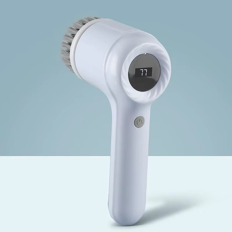 Electric Spin Scrubber – Cordless Cleaning Brush with 5 Attachments for Bathroom & Kitchen
