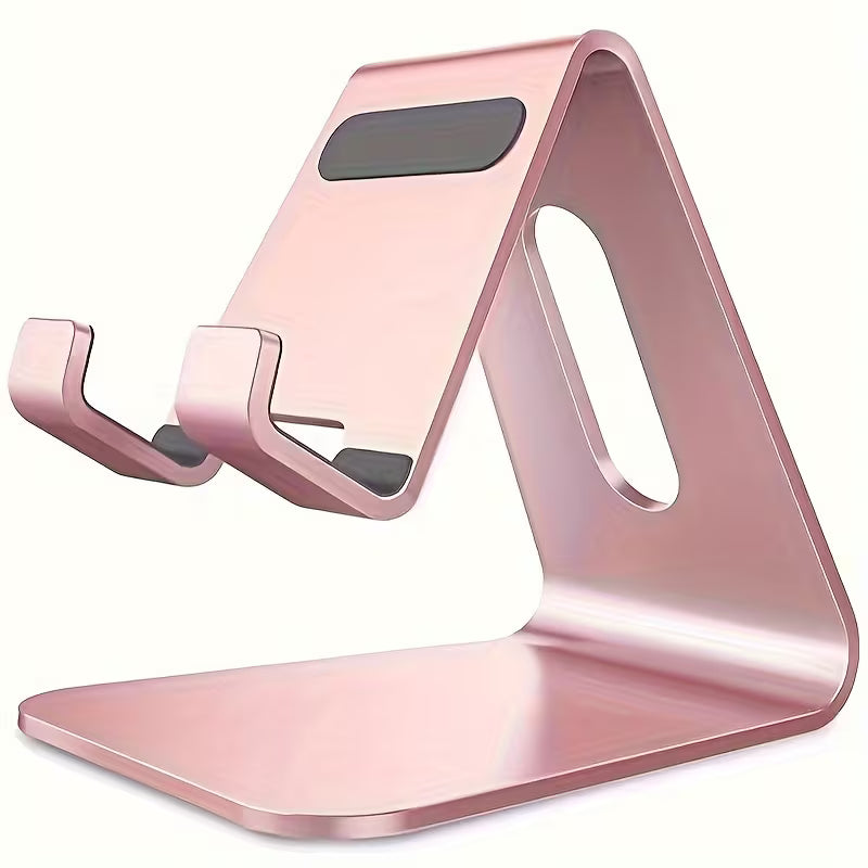 Aluminum alloy phone stand for iPhone, Samsung & all smartphones