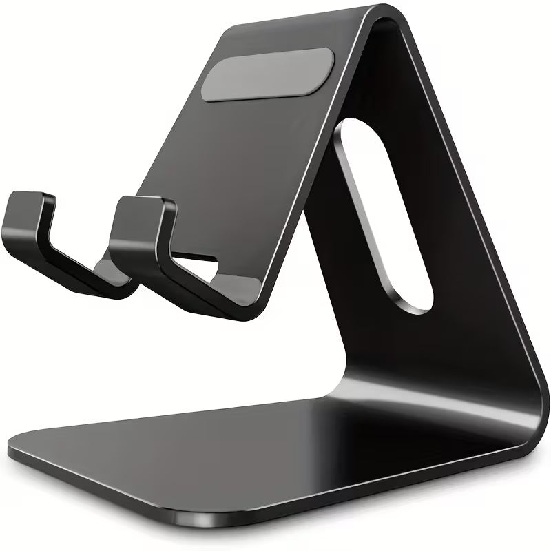 Aluminum alloy phone stand for iPhone, Samsung & all smartphones