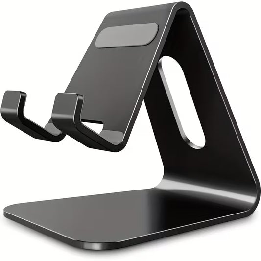 Aluminum alloy phone stand for iPhone, Samsung & all smartphones