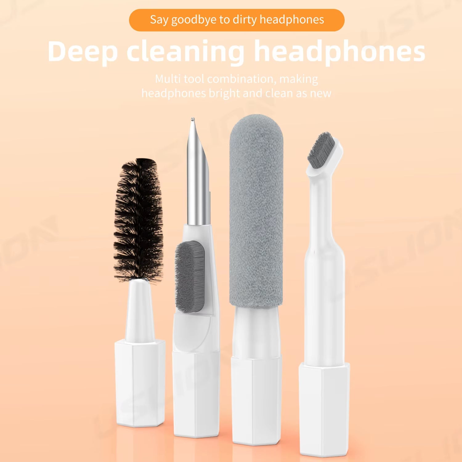 Brush - 20‑in‑1 Portable Multi‑Tool Cleaning Kit – Laptop, Tablet & Phone Keyboard & Earbud Brush