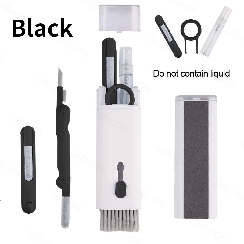 Brush - 20‑in‑1 Portable Multi‑Tool Cleaning Kit – Laptop, Tablet & Phone Keyboard & Earbud Brush