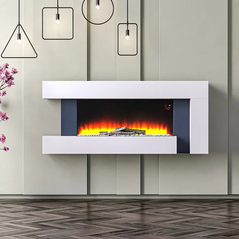 Klingbeil 132Cm W Freestanding Electric Fireplace Mantel